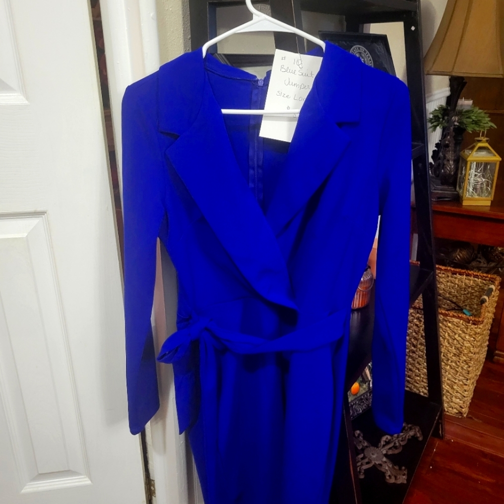 BLUE JUMPSUIT